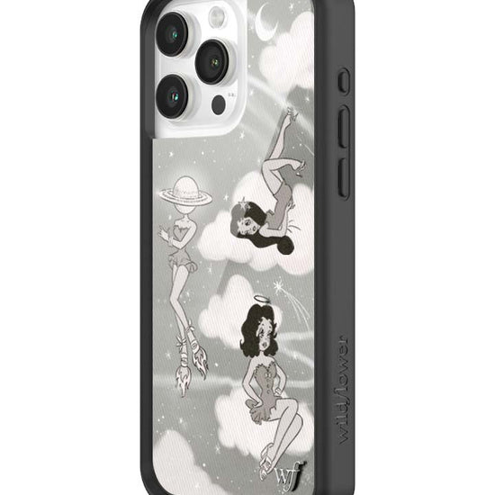 Wildflower iPhone case 15 Pro Max Rachel Sennott Collab Black Cute