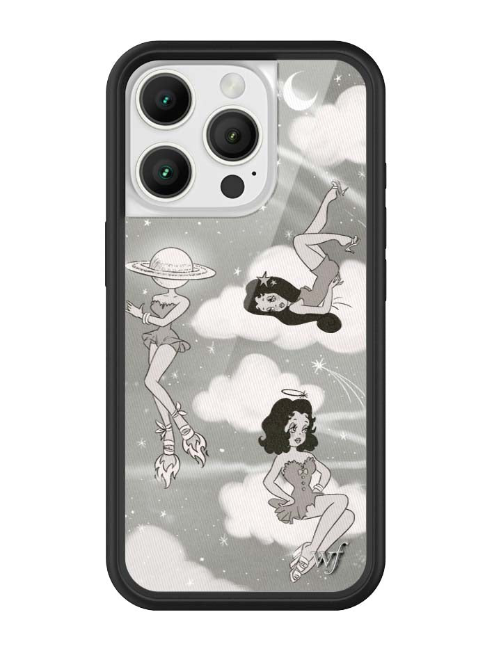 Wildflower iPhone case 16 Pro Rachel Sennott Collab Black Cute