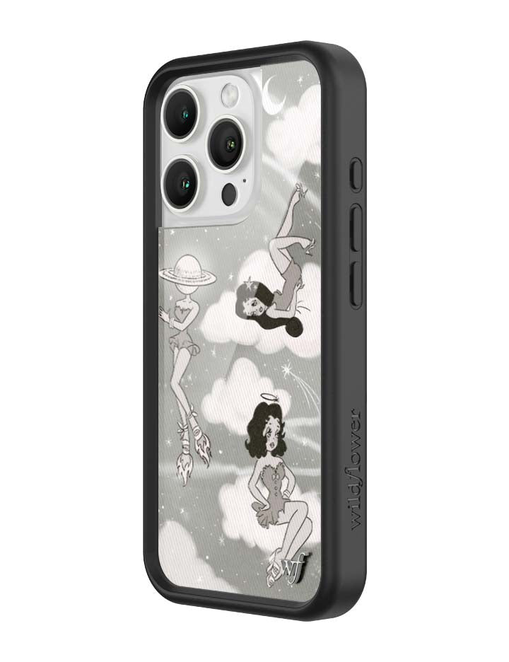 Wildflower iPhone case 16 Pro Rachel Sennott Collab Black Cute