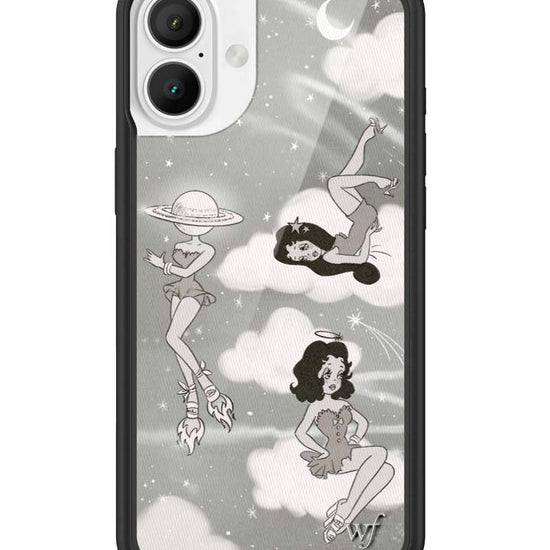 Wildflower iPhone case 16 Plus Rachel Sennott Collab Black Cute