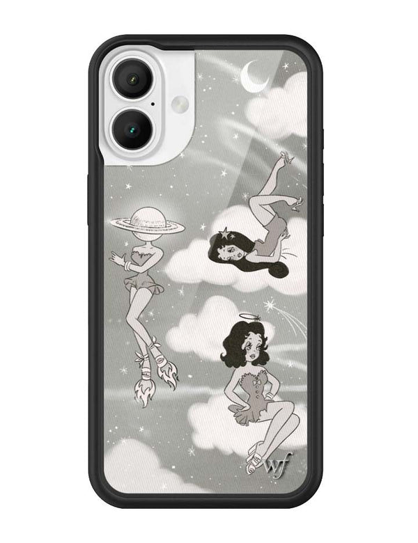 Wildflower iPhone case 16 Plus Rachel Sennott Collab Black Cute