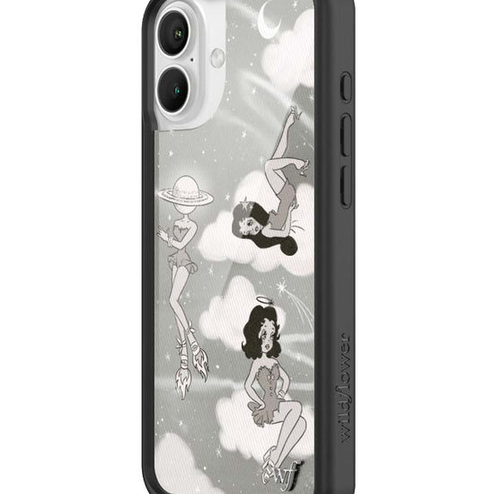 Wildflower iPhone case 16 Plus Rachel Sennott Collab Black Cute