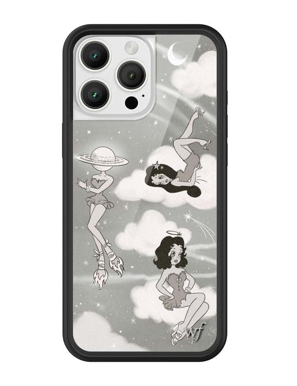 Wildflower iPhone case 16 Pro Max Rachel Sennott Collab Black Cute