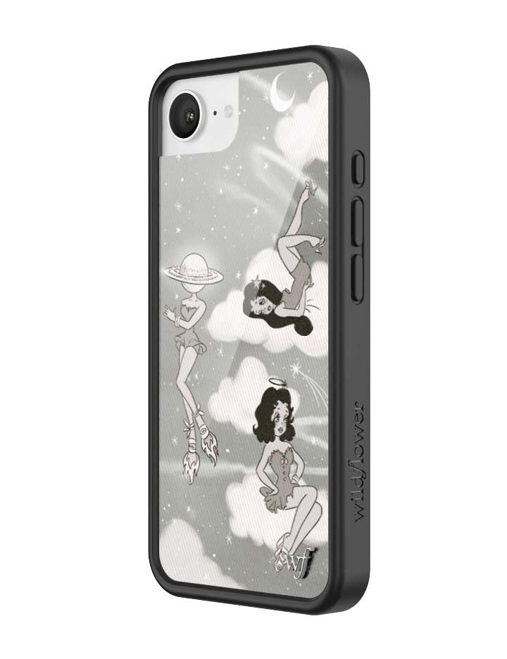 Wildflower iPhone case 17e Rachel Sennott Collab Black Cute