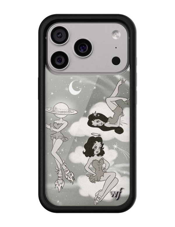 Wildflower iPhone case 17 Pro Rachel Sennott Collab Black Cute