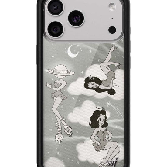 Wildflower iPhone case 17 Pro Max Rachel Sennott Collab Black Cute