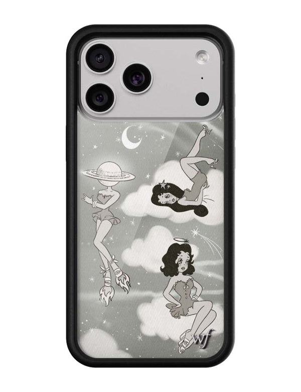 Wildflower iPhone case 17 Pro Max Rachel Sennott Collab Black Cute