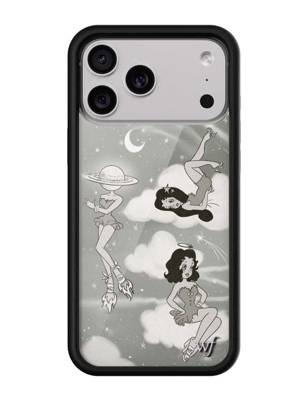 Wildflower iPhone case 18 Pro Max Rachel Sennott Collab Black Cute