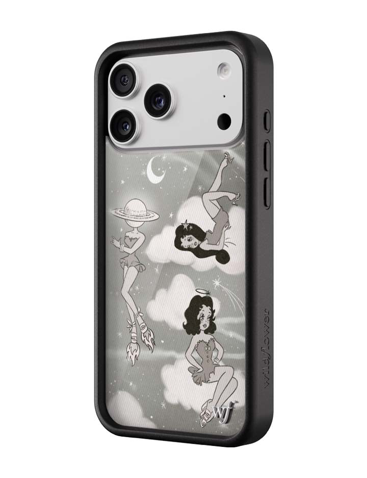 Wildflower iPhone case 18 Pro Max Rachel Sennott Collab Black Cute