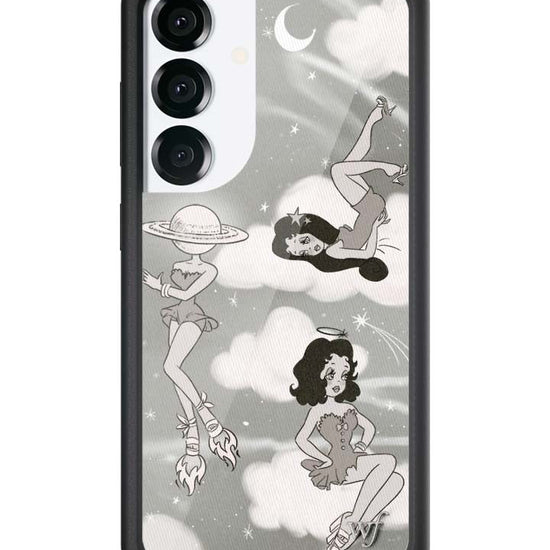 Wildflower Galaxy S25 case Rachel Sennott Collab Black Cute