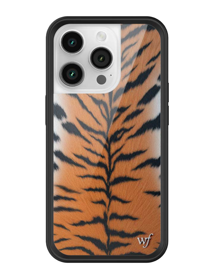 Wildflower iPhone case 14 Pro Rawr Tiger Animal Print Cute