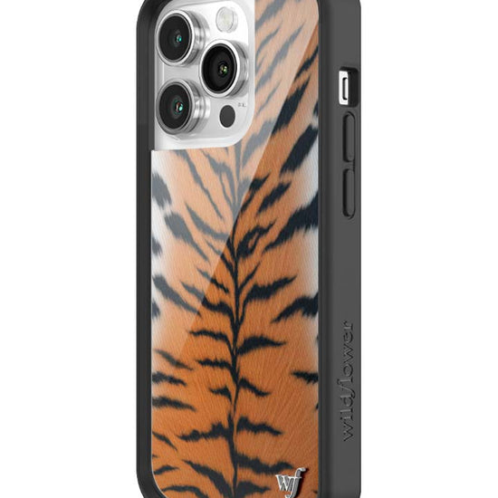Wildflower iPhone case 14 Pro Rawr Tiger Animal Print Cute