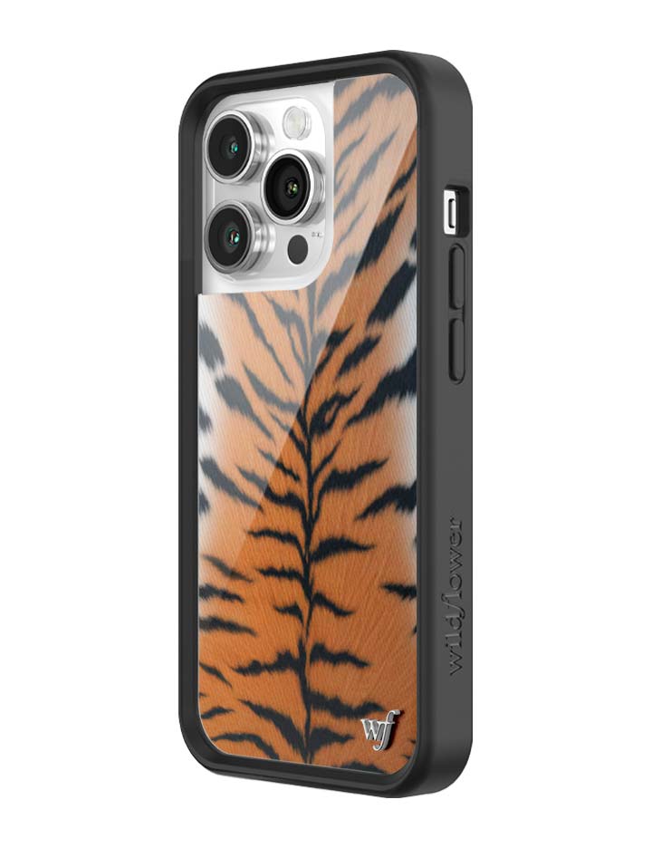 Wildflower iPhone case 14 Pro Rawr Tiger Animal Print Cute