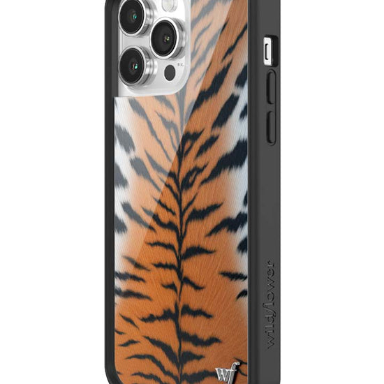 Wildflower iPhone case 14 Pro Max Rawr Tiger Animal Print Cute