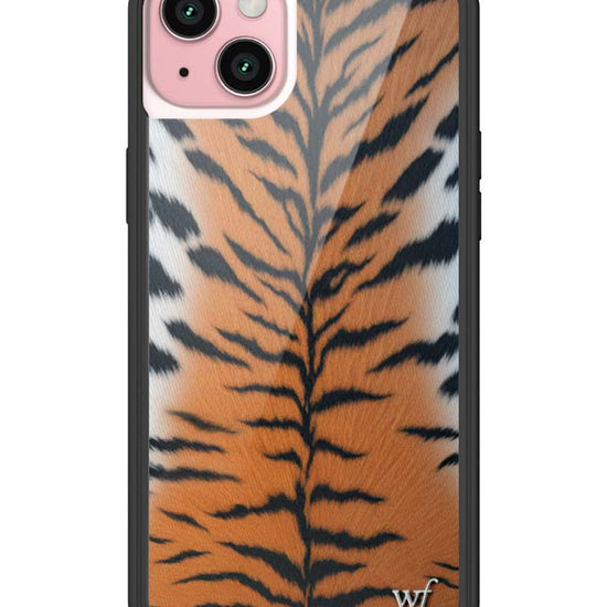 Wildflower iPhone case 15 Plus Rawr Tiger Animal Print Cute