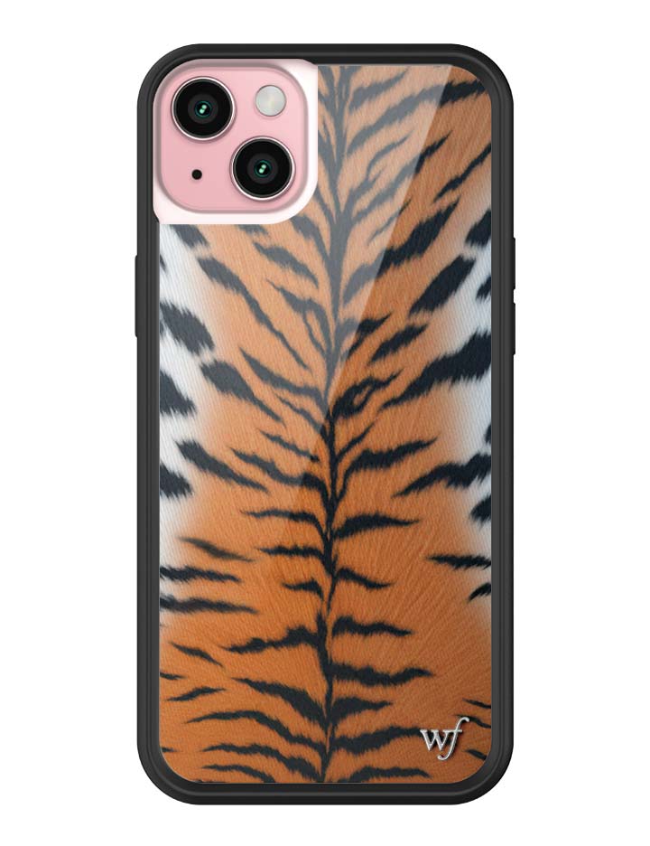 Wildflower iPhone case 15 Plus Rawr Tiger Animal Print Cute