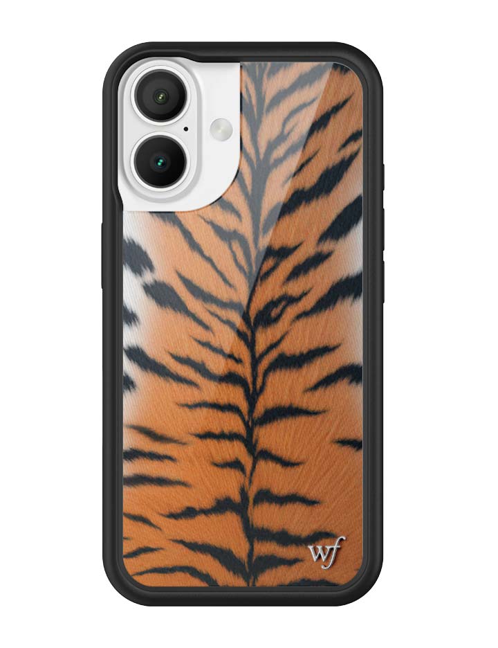 Wildflower iPhone case 16 Rawr Tiger Animal Print Cute