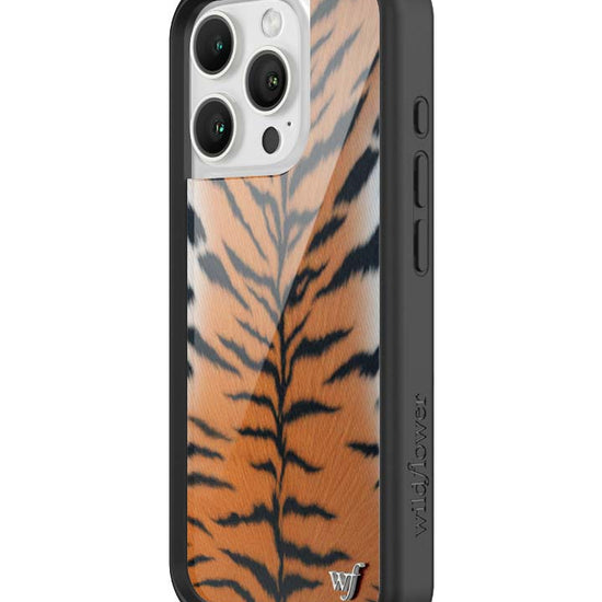 Wildflower iPhone case 16 Pro Rawr Tiger Animal Print Cute