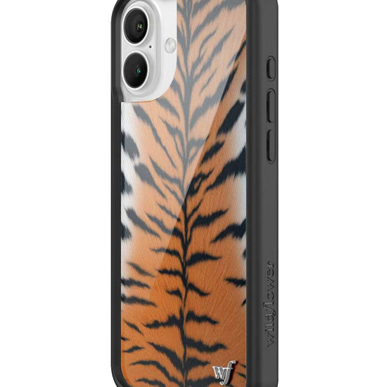 Wildflower iPhone case 16 Plus Rawr Tiger Animal Print Cute