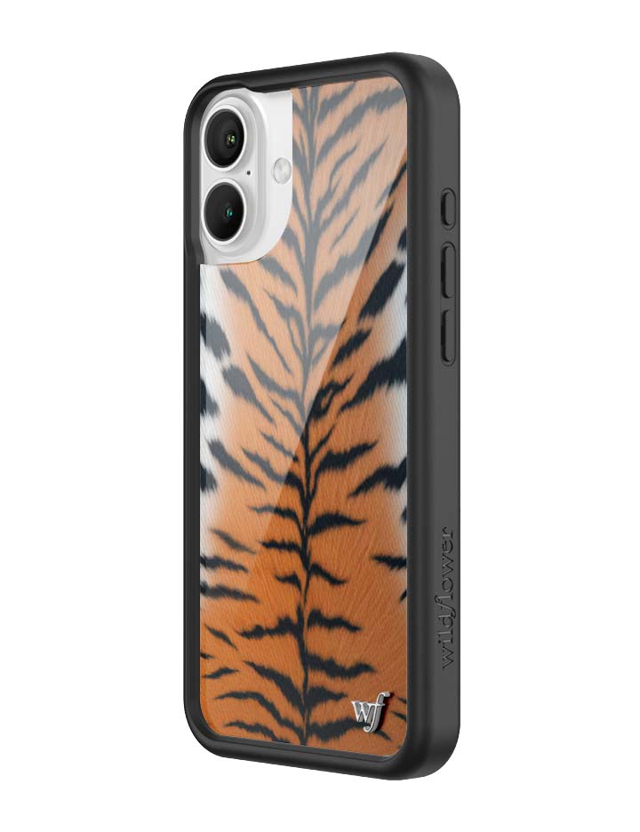 Wildflower iPhone case 16 Plus Rawr Tiger Animal Print Cute
