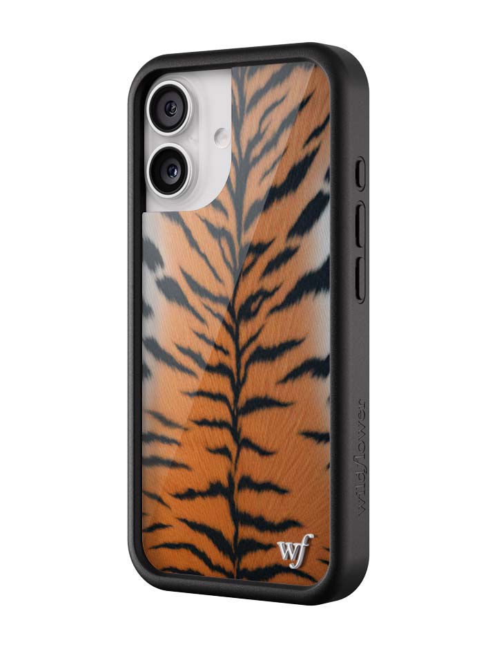 Wildflower iPhone case 17 Rawr Tiger Animal Print Cute