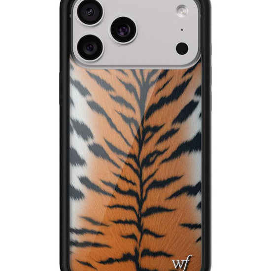 Wildflower iPhone case 17 Pro Max Rawr Tiger Animal Print Cute