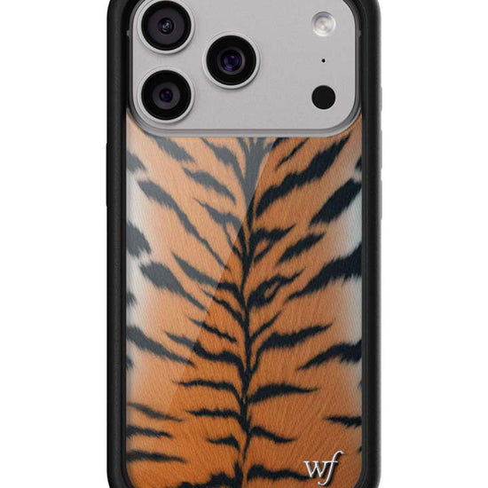 Wildflower iPhone case 18 Pro Rawr Tiger Animal Print Cute