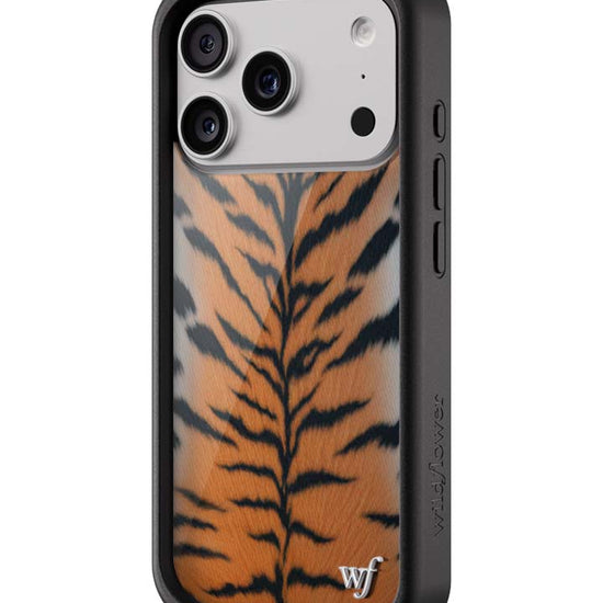 Wildflower iPhone case 18 Pro Rawr Tiger Animal Print Cute