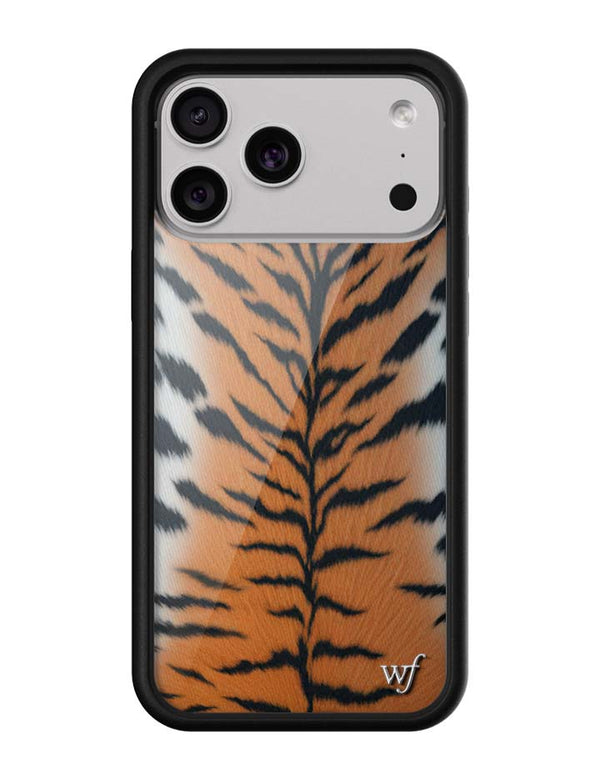 Wildflower iPhone case 18 Pro Max Rawr Tiger Animal Print Cute