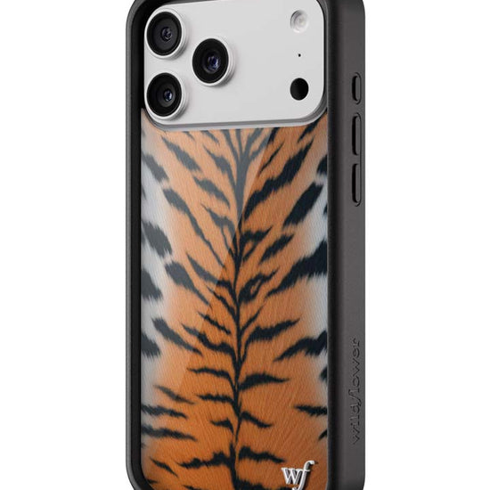 Wildflower iPhone case 18 Pro Max Rawr Tiger Animal Print Cute