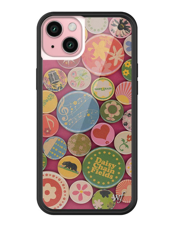 Wildflower iPhone case 15 Plus Daisy Chain Fields Collab Daisies Cute