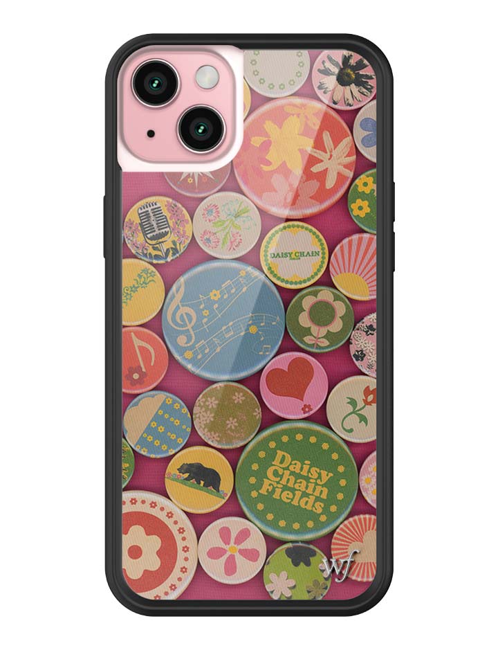 Wildflower iPhone case 15 Plus Daisy Chain Fields Collab Daisies Cute