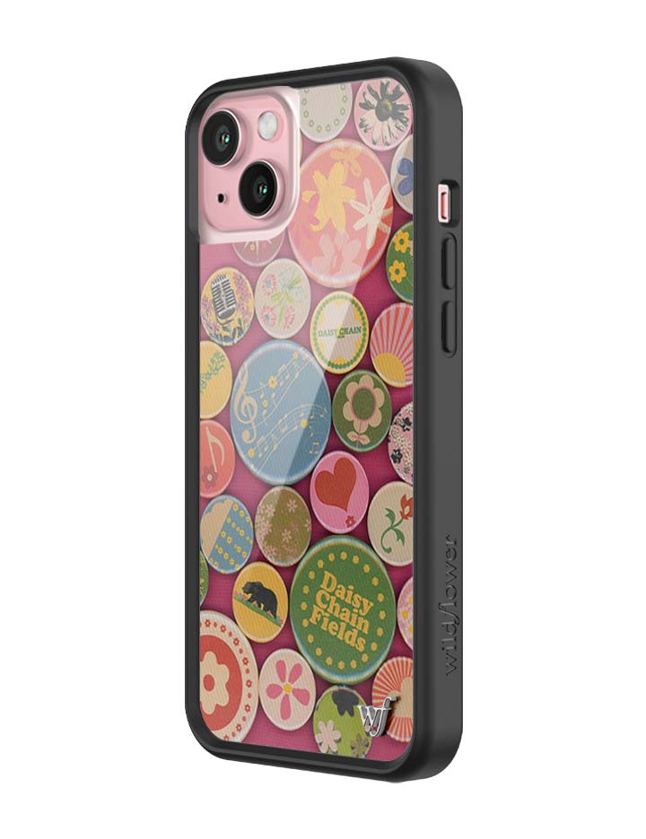 Wildflower iPhone case 15 Plus Daisy Chain Fields Collab Daisies Cute
