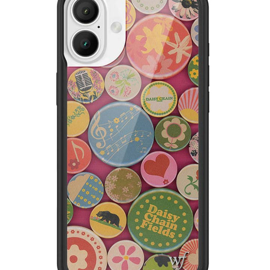 Wildflower iPhone case 16 Plus Daisy Chain Fields Collab Daisies Cute