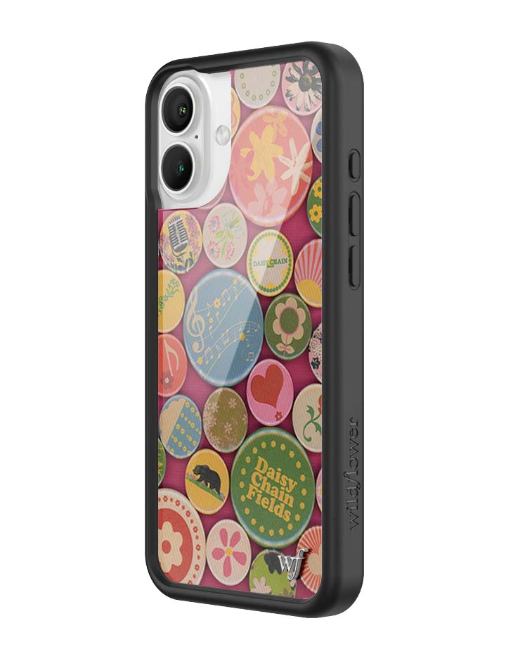 Wildflower iPhone case 16 Plus Daisy Chain Fields Collab Daisies Cute