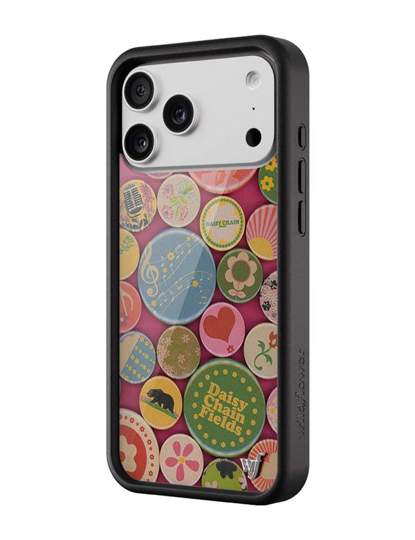 Wildflower iPhone case 15 Plus Daisy Chain Fields Collab Daisies Cute