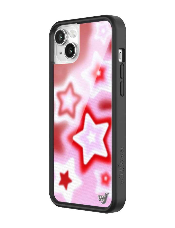 Wildflower iPhone case 14 Red Dream Star Stars Red Cute