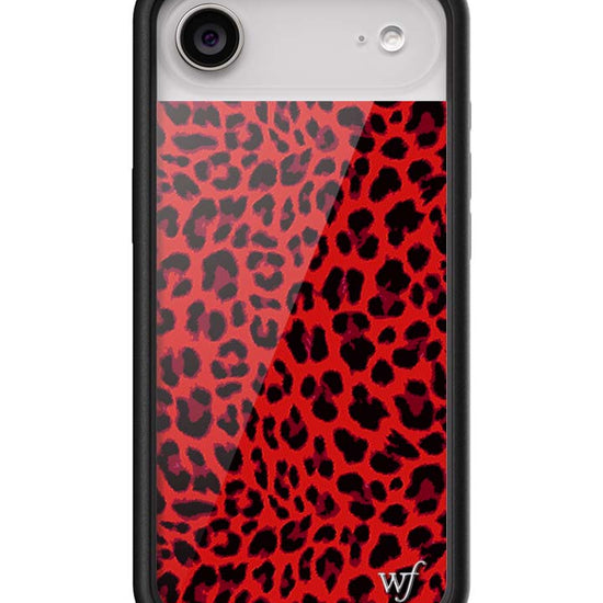 Wildflower iPhone case Air Red Meow Leopard Cute