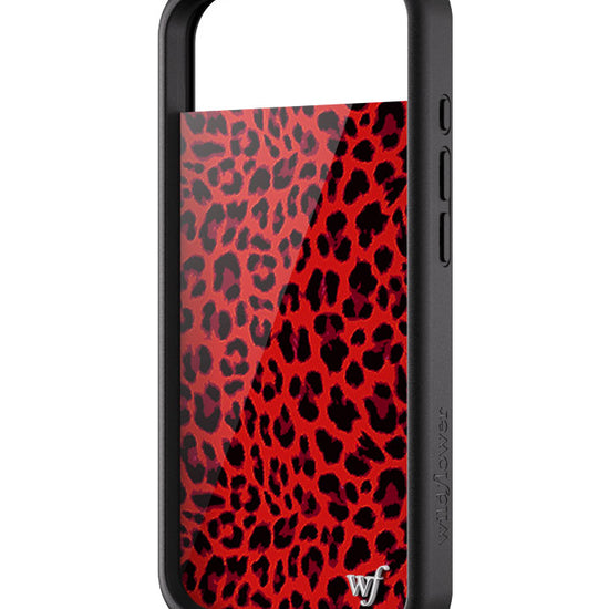 Wildflower iPhone case Air Red Meow Leopard Cute