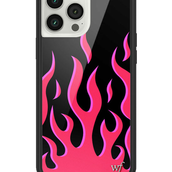 wildflower red flames iphone 13promax
