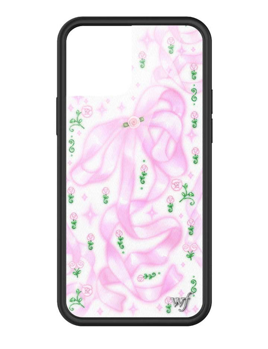 wildflower ribbons and rosettes iphone 12/12pro case