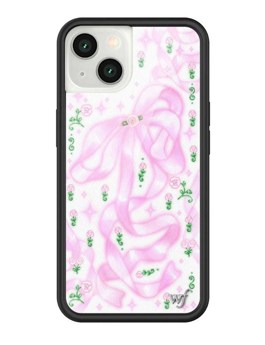 wildflower ribbons and rosettes iphone 13 case