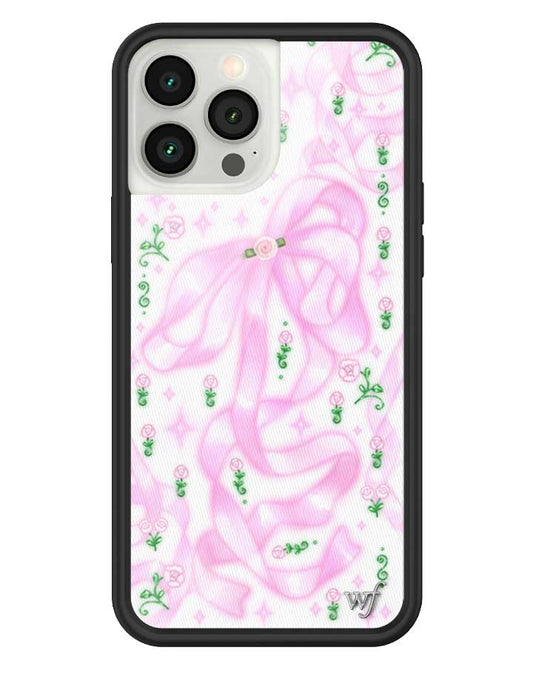 wildflower ribbons and rosettes iphone 13promax case