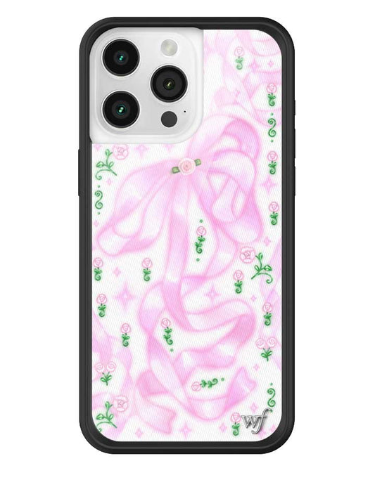 wildflower ribbons and rosettes iphone 15promax case