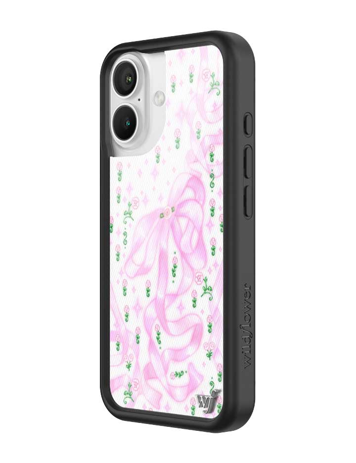 Wildflower Ribbons and Rosettes iPhone 16 Case