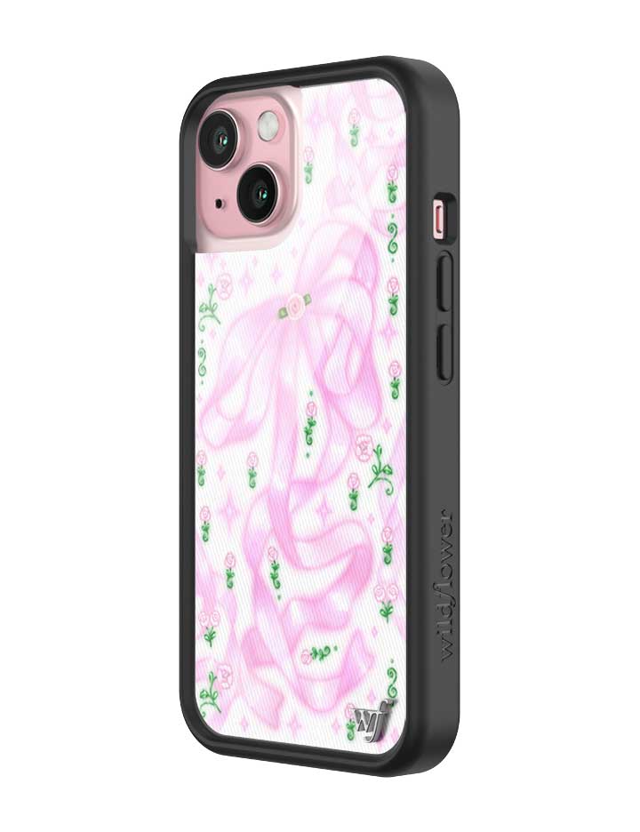 Wildflower Ribbons and Rosettes iPhone 15 Case