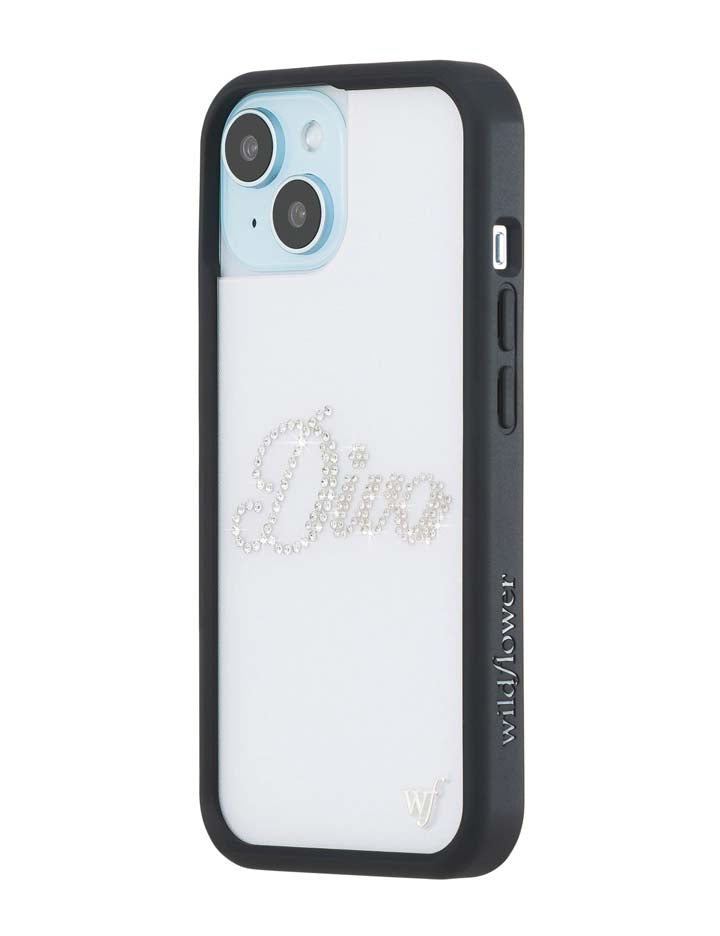 Wildflower iPhone case 15 Frankies Bikinis Rhinestone Diva Collab Rhinestones Cute