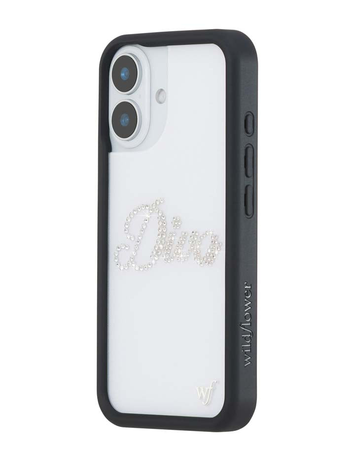 Wildflower iPhone case 16 Frankies Bikinis Rhinestone Diva Collab Rhinestones Cute