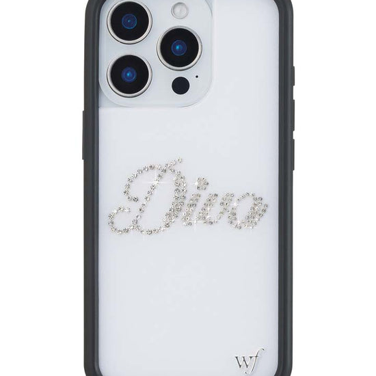 Wildflower iPhone case 16 Pro Frankies Bikinis Rhinestone Diva Collab Rhinestones Cute