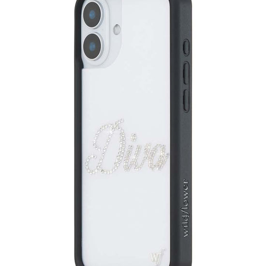 Wildflower iPhone case 16 Plus Frankies Bikinis Rhinestone Diva Collab Rhinestones Cute